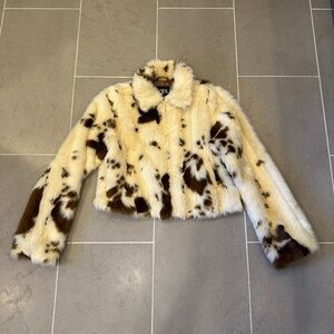 Zara fur jacket